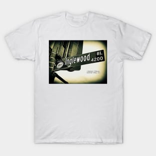 Inglewood Boulevard, Culver City, California by Mistah Wilson T-Shirt